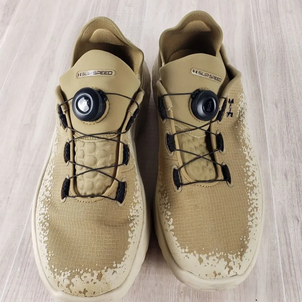 Under Armour SlipSpeed Mega Camel Sandstorm Training Shoe Size 10.5